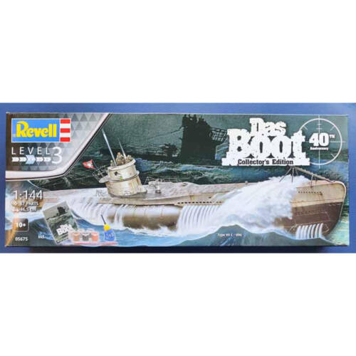 Revell – 05675 – Bausatz U-Boot Typ VII C "Das Boot Collector's Edition" - 1:144