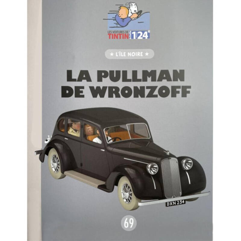Tim und Struppi - Automodell: Wronzoff Pullman Auto Nº69 / La Pullman de Wronzoff N°64 1/24