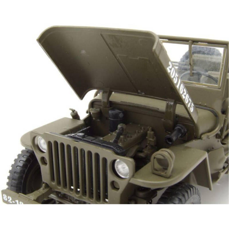 Welly - Willys Jeep offen US Army Militär 1941 olivgrün - 1:18