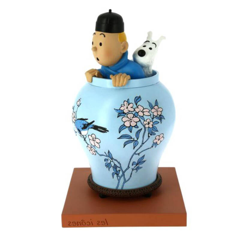 Ludibrium-Tim und Struppi - In der Vase aus Blauer Lotus
