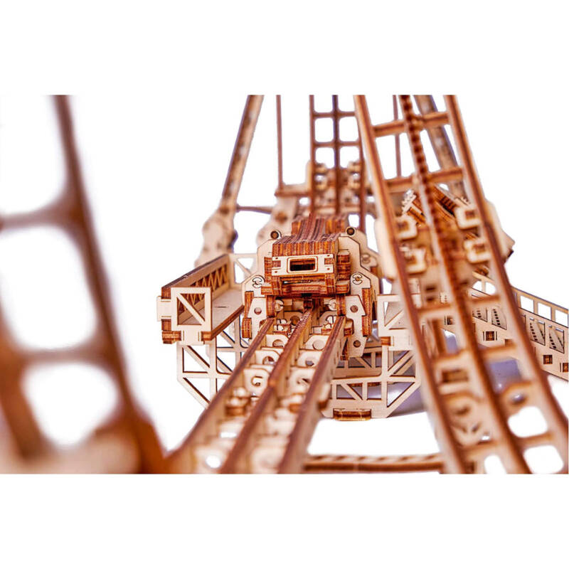 Wood Trick - Ride - Achterbahn - 3D-Modellbau