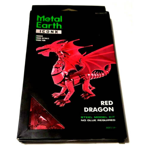 Ludibrium-Metal Earth - Iconx Red Dragon ICX115