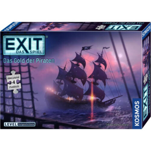 Kosmos EXIT - Das Gold der Piraten - Spiel und Puzzle