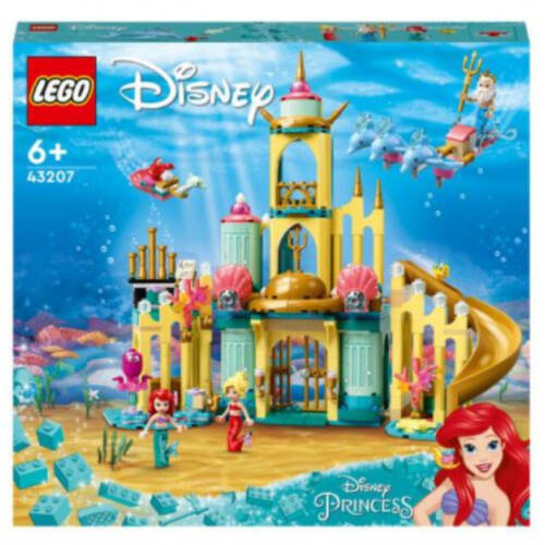 Ludibrium-Lego Disney 43207 - Arielles Unterwasserschloss - Klemmbausteine