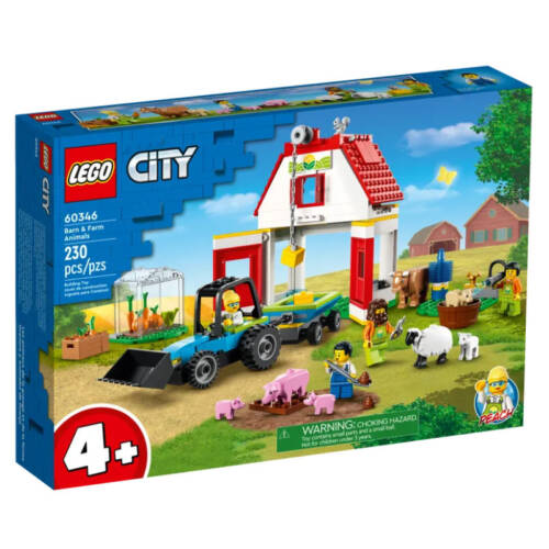 Ludibrium-Lego City 60346 - Bauernhof mit Tieren - Klemmbausteine