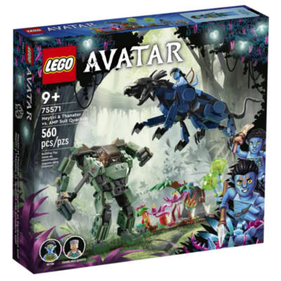 Ludibrium-LEGO® Avatar 75571 - Neytiri und Thanator vs. Quaritch - Klemmbausteine
