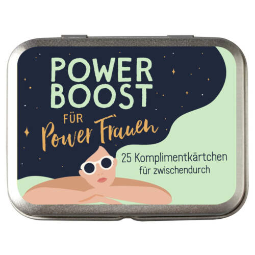 Ludibrium-Groh Verlag - Power Boost für Powerfrauen - 25 Komplimentkärtchen für zwischendurch