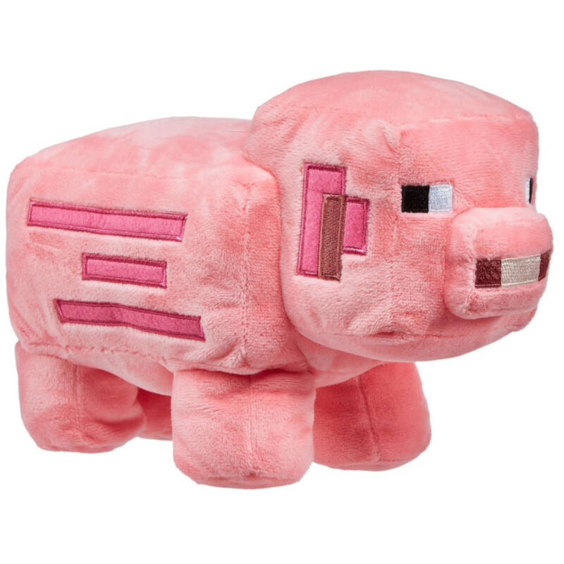 Minecraft - Schwein Plüsch - 20 cm gross