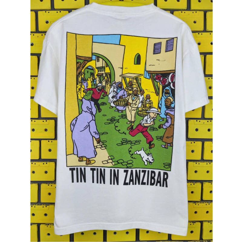 Tim und Struppi T-Shirt - Tim in Sansibar