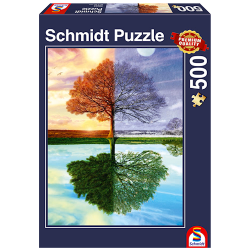 Ludibrium-Schmidt - Jahreszeiten-Baum - 500 Teile