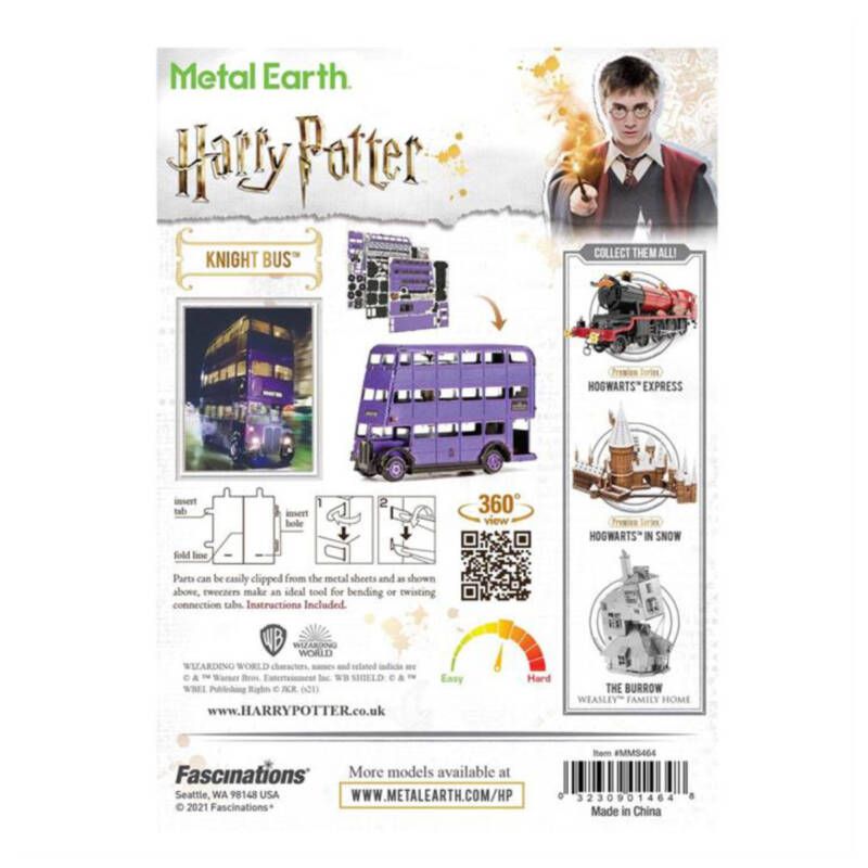Ludibrium-Metal Earth - Harry Potter – Knight Bus MMS464
