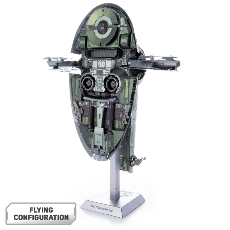 Ludibrium-Metal Earth - Iconx Star Wars Boba Fett's Starfighter ICX232 - Premium Series