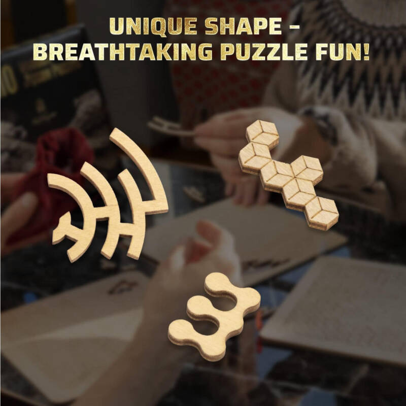 ESC - Trio Wooden Jigsaw Puzzles - stundenlange Unterhaltung