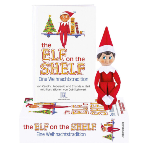 Ludibrium-The Elf on the Shelf® - Box Set Junge - Bilderbuch mit Elfenfigur in Geschenkbox