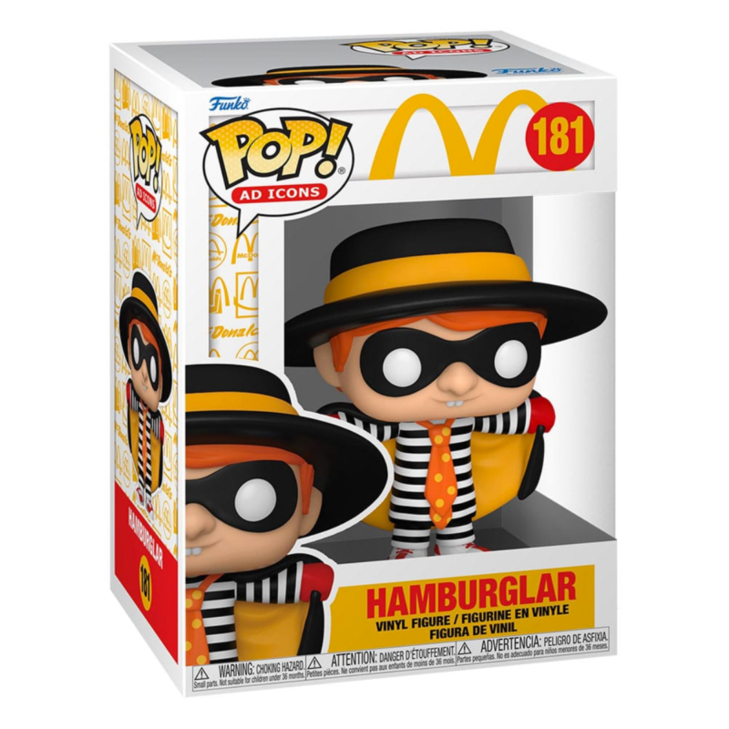 Ludibrium-McDonalds - POP! Ad Icons Vinyl Figur Hamburglar 9 cm