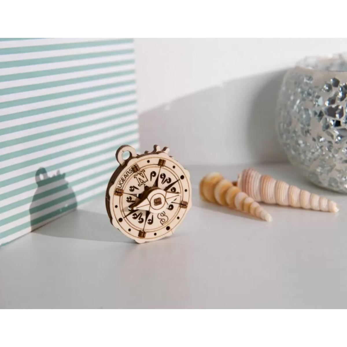 UGEARS 70201 - U-Fidgets Atlantic Ocean - Einsteigerset 3-D Holzspielzeug – Bild 2