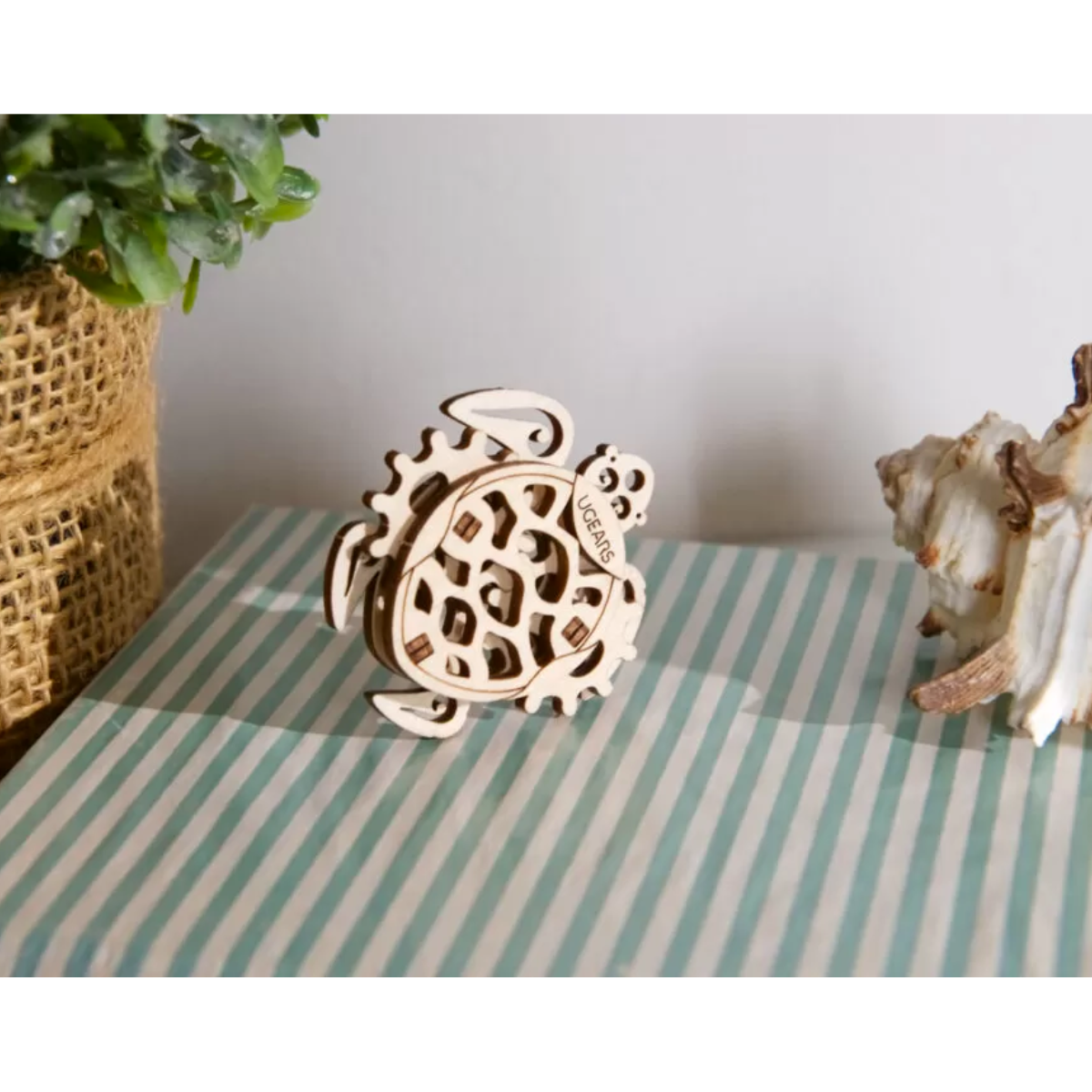 UGEARS 70201 - U-Fidgets Atlantic Ocean - Einsteigerset 3-D Holzspielzeug – Bild 7