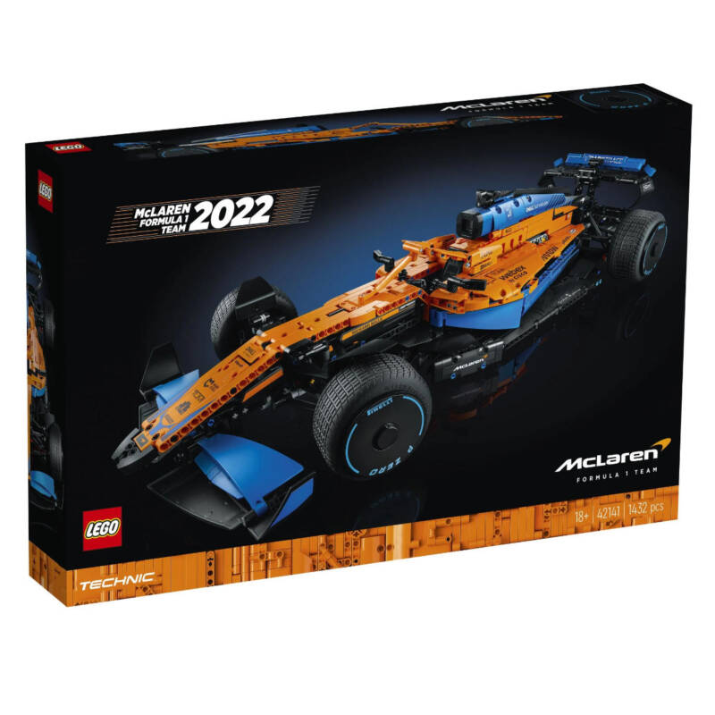 Ludibrium-LEGO Technic 42141 - McLaren Formel-1-Rennwagen - Klemmbausteine