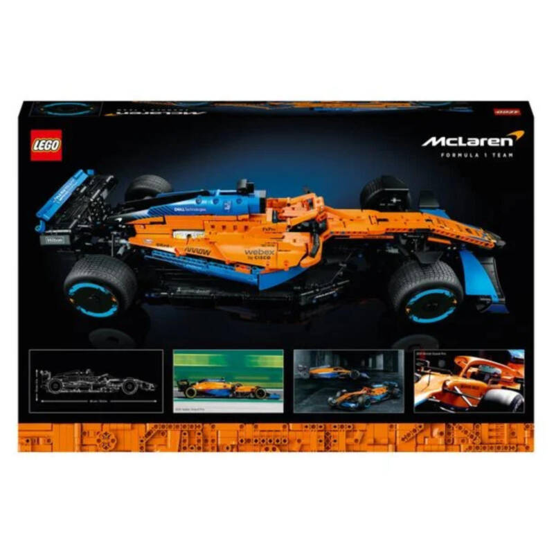 Ludibrium-LEGO Technic 42141 - McLaren Formel-1-Rennwagen - Klemmbausteine