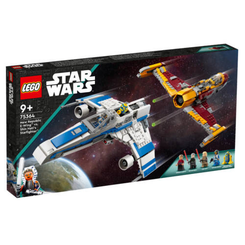 Ludibrium-Lego Star Wars 75364 - New Republic E-Wing vs. Shin Hatis Starfighter - Klemmbausteine