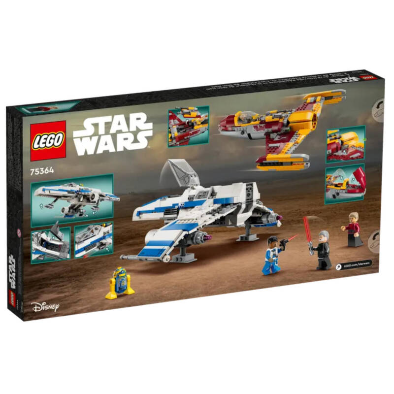 Ludibrium-Lego Star Wars 75364 - New Republic E-Wing vs. Shin Hatis Starfighter - Klemmbausteine