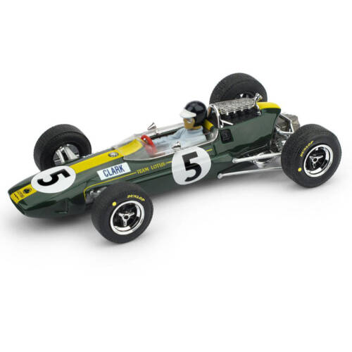 Ludibrium-brumm - Lotus - F1 33 N 5 Sieger England GP Jim Clark Weltmeister 1965 - mit Fahrerfigur - 1:43