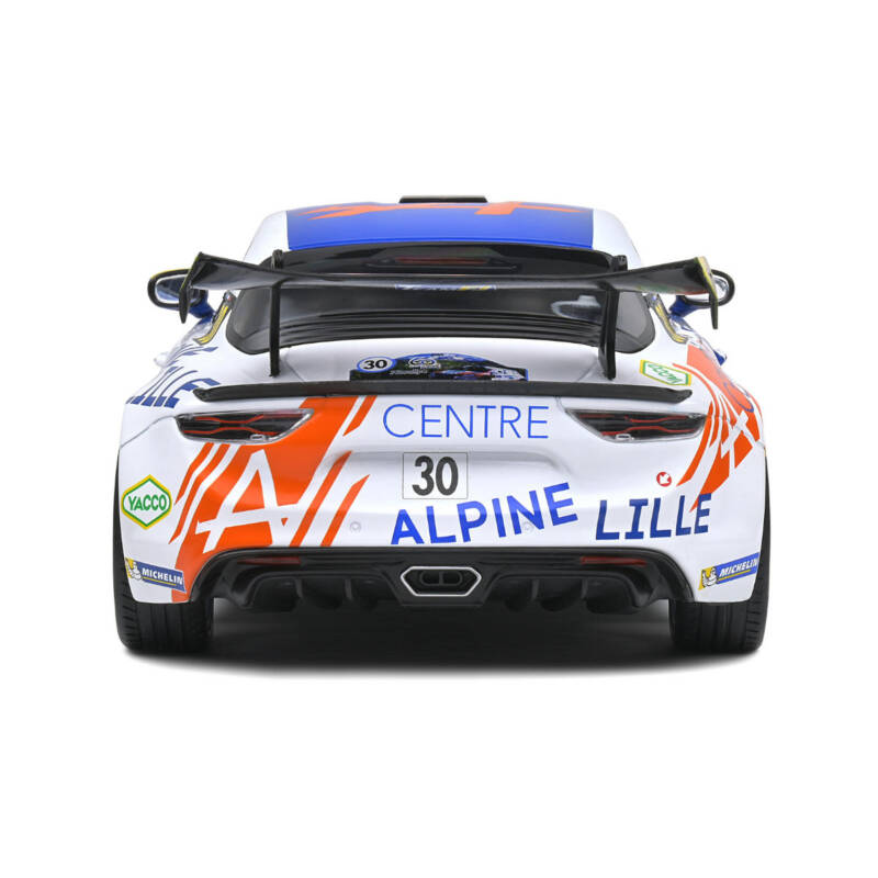 Ludibrium-Solido S 1801608 - Alpine A110 Rally RGT #30 Rallye du Touquet 2020 François Delecour 1:18