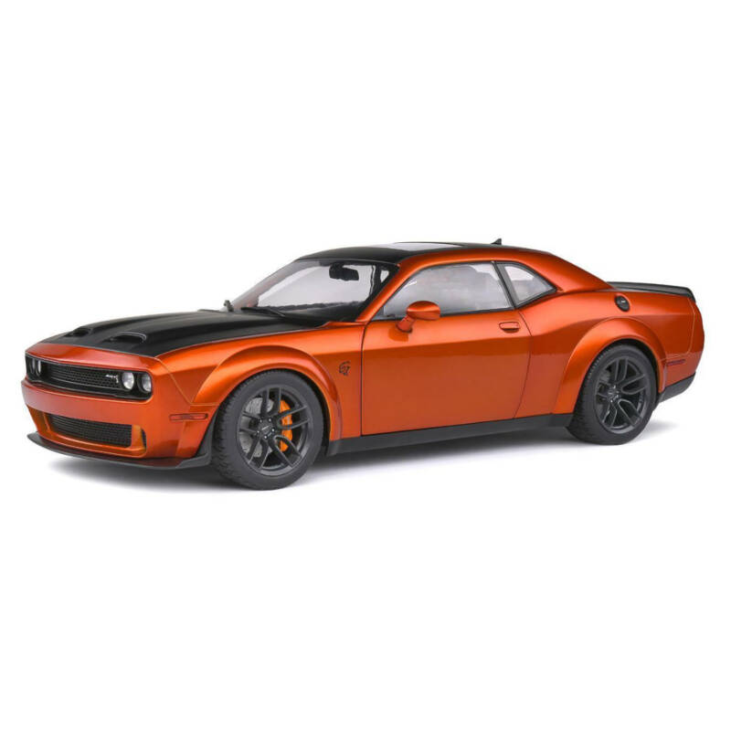 Ludibrium-Solido S 1805703 - Dodge Challenger SRT Widebody orange 1:18