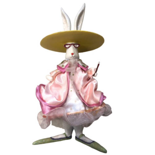 Krinkles - Hase im rosa Kleid mit Pinsel