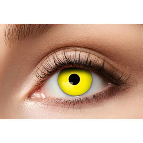 Kontaktlinsen "Yellow Crow Eye"