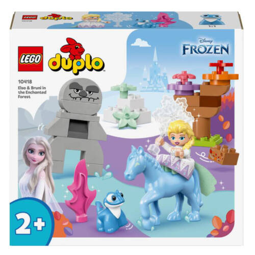 Ludibrium-LEGO Duplo Disney Frozen 10418 - Elsa und Bruni im Zauberwald - Klemmbausteine