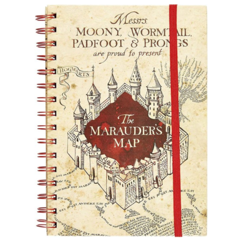Ludibrium-Harry Potter - The Marauders Map A5 Notizbuch