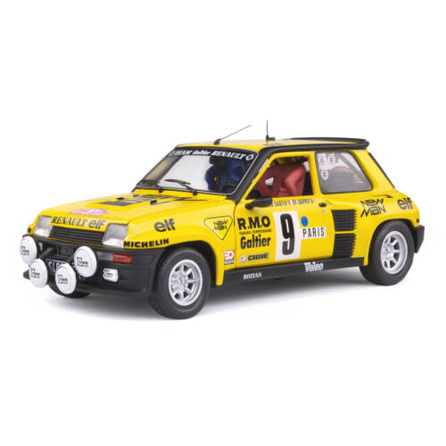 Solido S 1801311 - Renault 5 Turbo – Rallye Monte-Carlo – 1982 – #9 B.SABY – 1:18