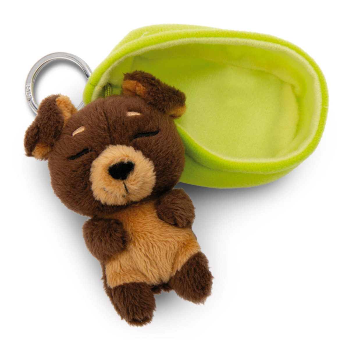 Nici - Sleeping Pets Hund dunkelbraun - Schlüsselanhänger – Bild 4