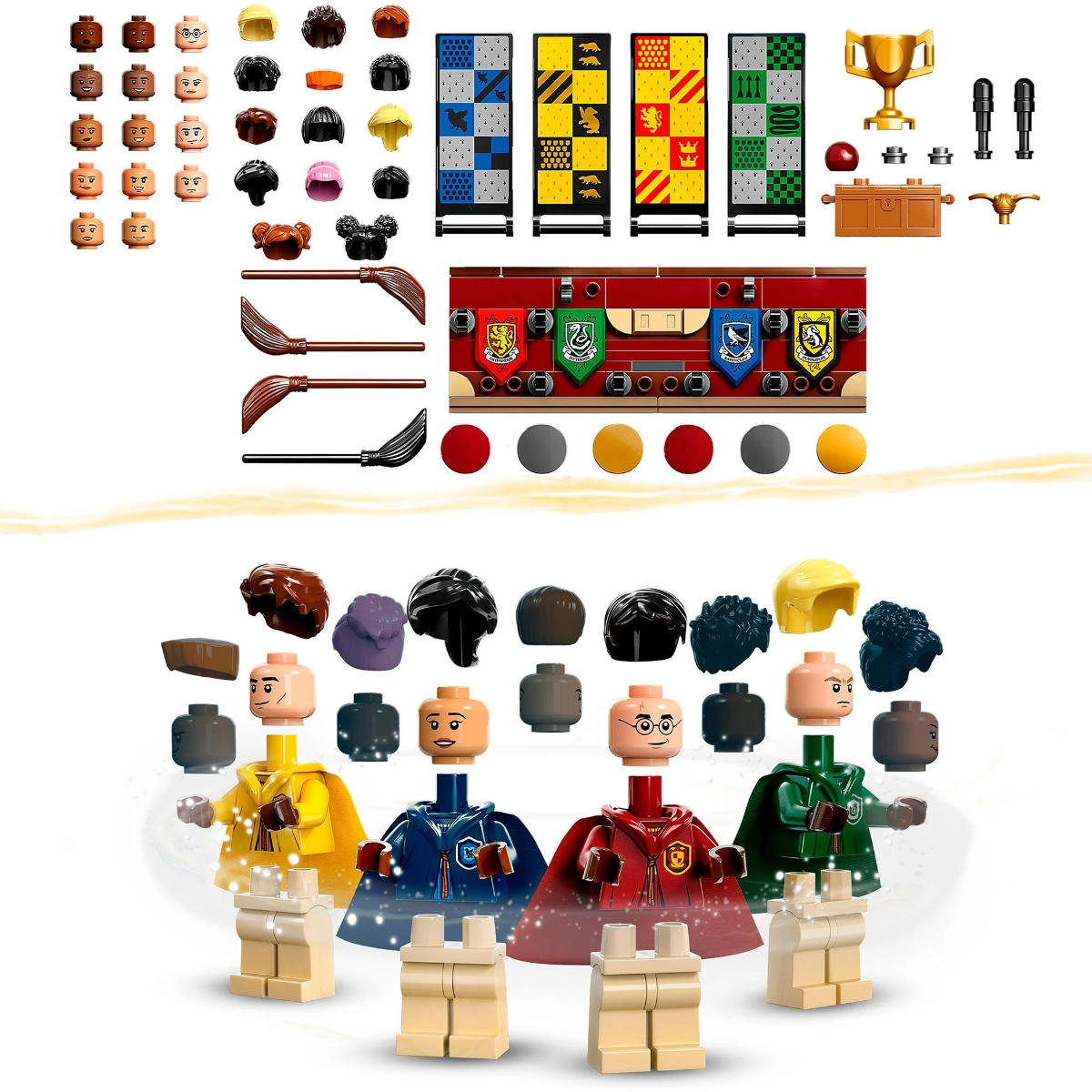 LEGO® Harry Potter™ 76416 - Quidditch™ Koffer - Klemmbausteine
