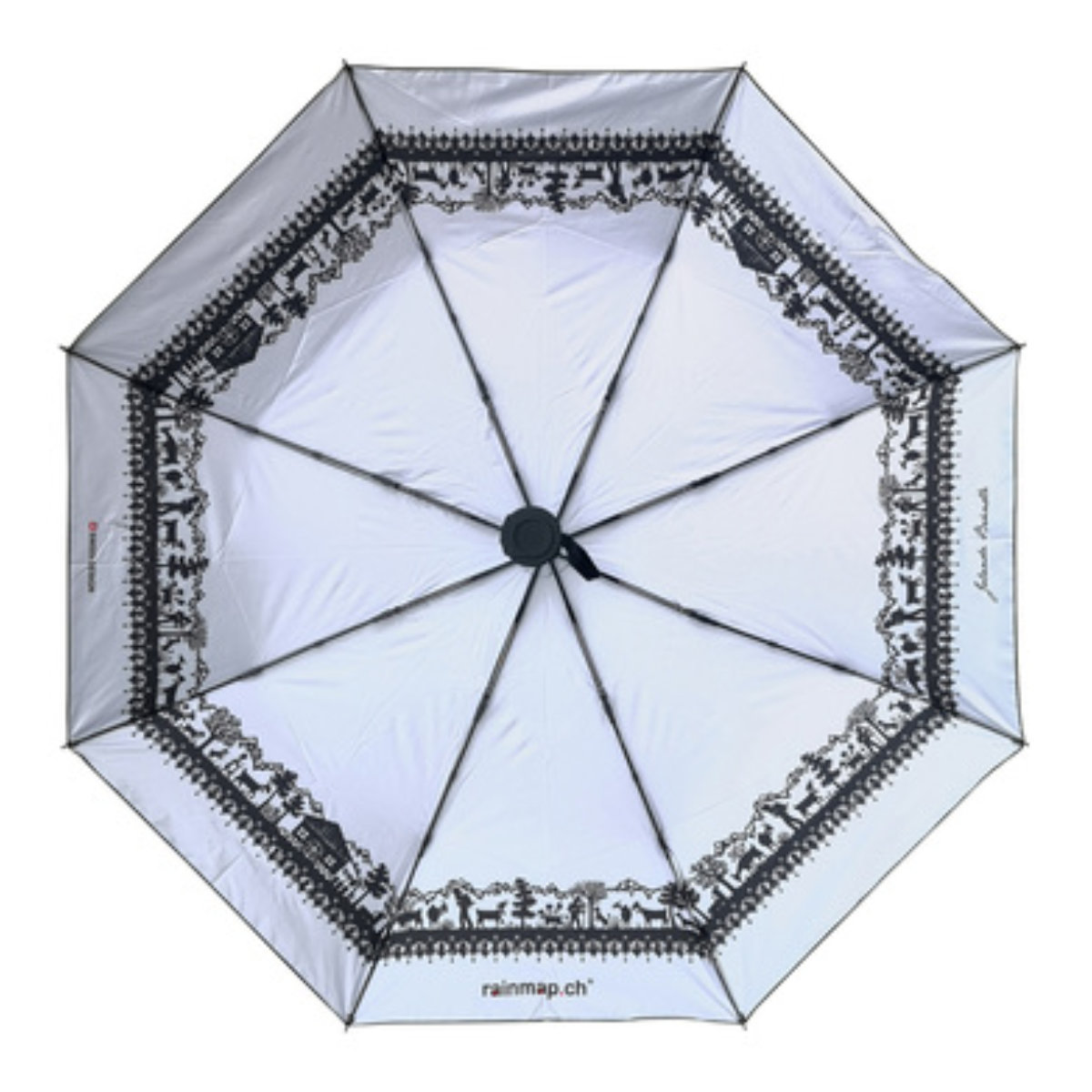Rainmap Taschenschirm - Scherenschnittschirm Heidi