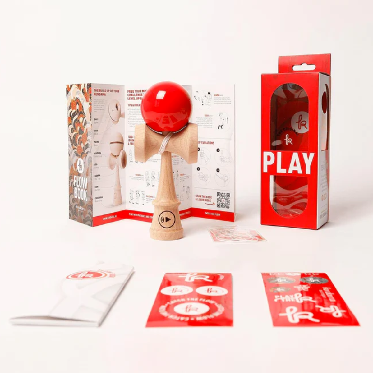 Ludibrium-Kendama Europe - PLAY X Kendama Rot