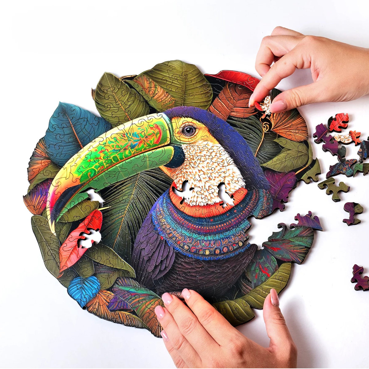 ESC - Puzzle Toucan 200 Teile - Holzpuzzle – Bild 2