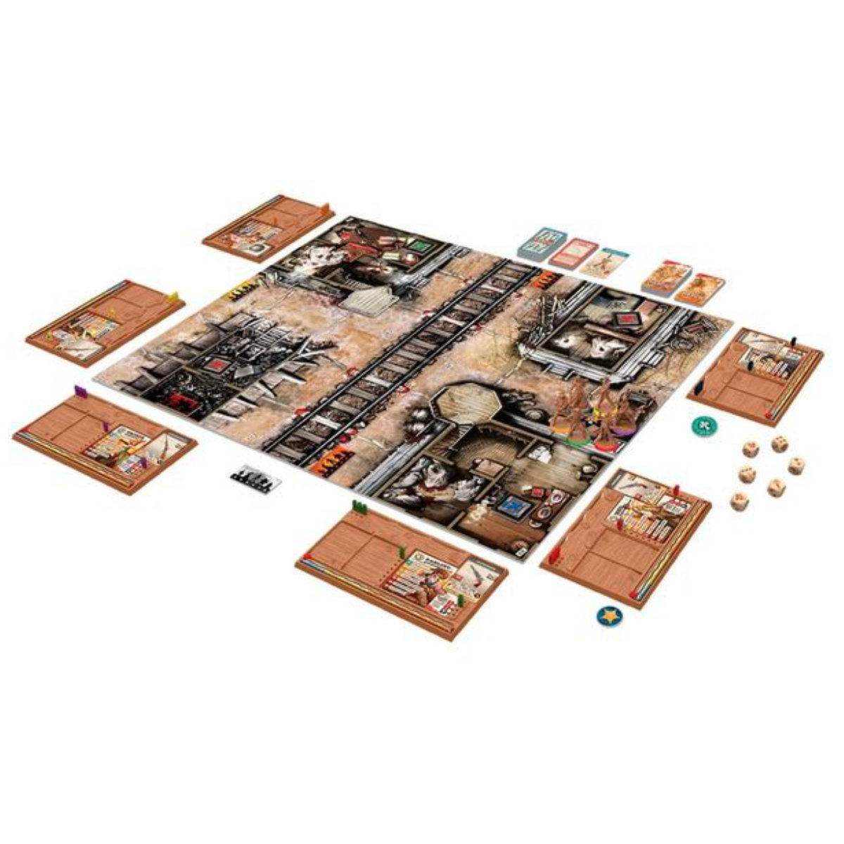 Ludibrium-Asmodee - Zombicide Undead or Alive - Brettspiel