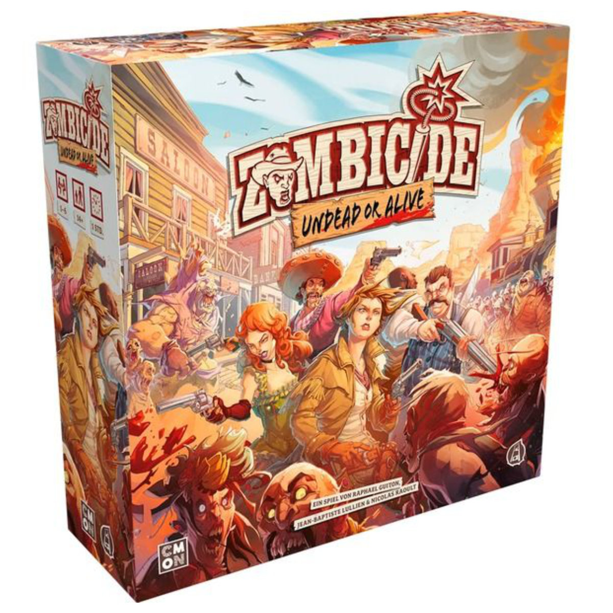 Ludibrium-Asmodee - Zombicide Undead or Alive - Brettspiel