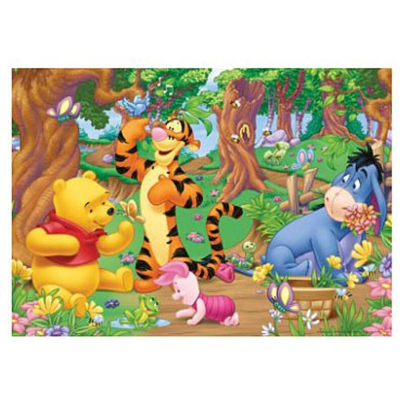 Ludibrium-Ravensburger - Disney Winnie the Pooh im Wald - 125 Teile
