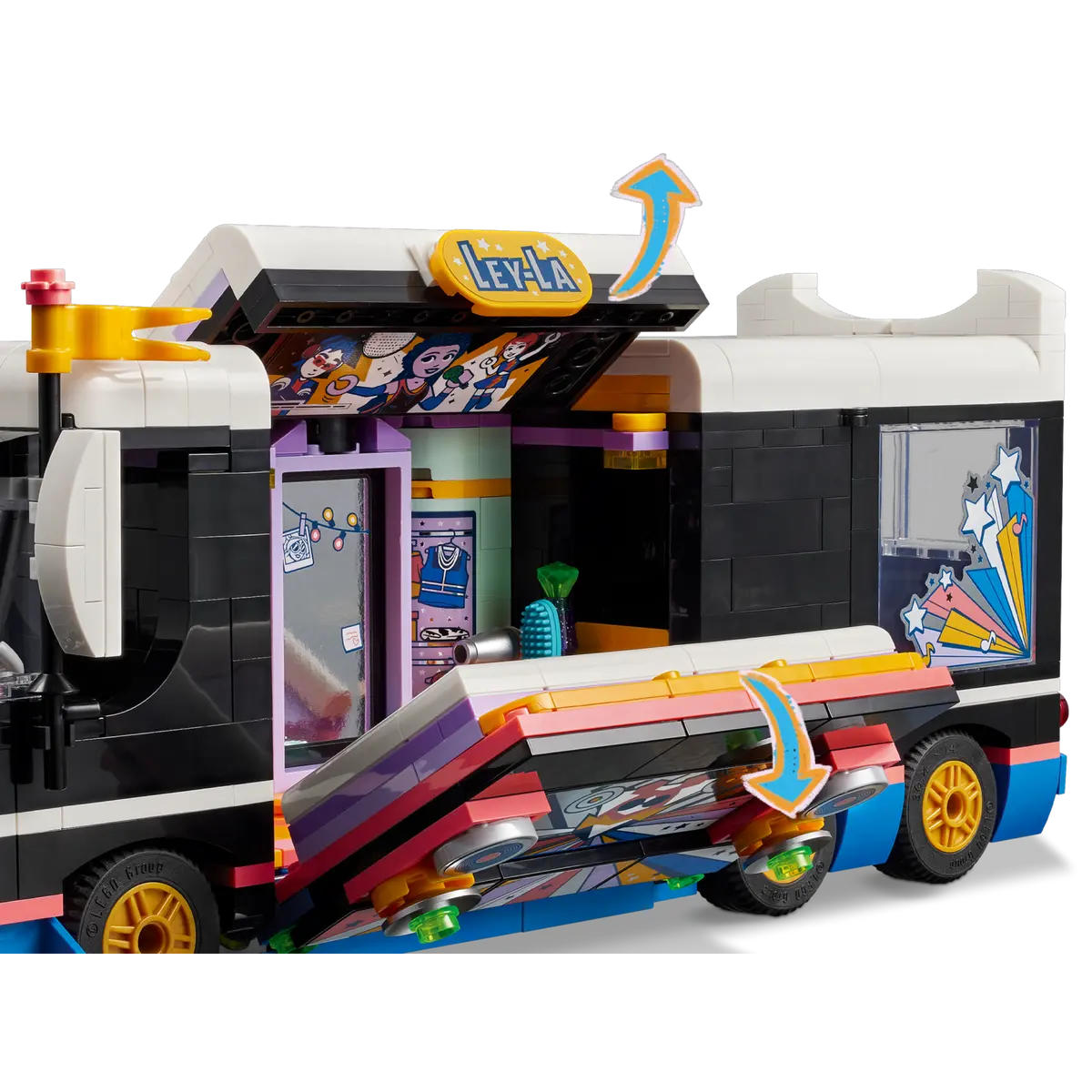 LEGO Friends® 42619 - Popstar Tourbus - Klemmbausteine