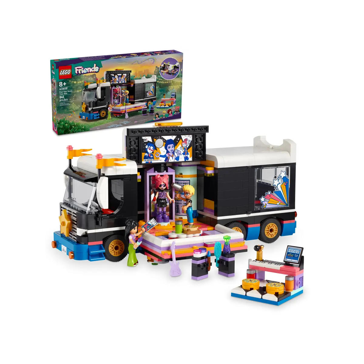 LEGO Friends® 42619 - Popstar Tourbus - Klemmbausteine