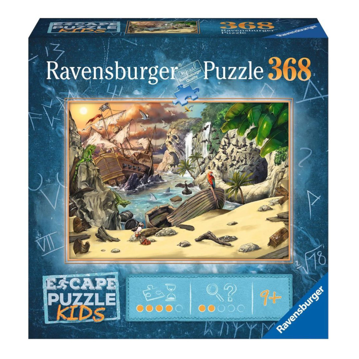 Ludibrium-Ravensburger Puzzle - Escape Puzzle Kids Piratenabenteuer - 368 Teile