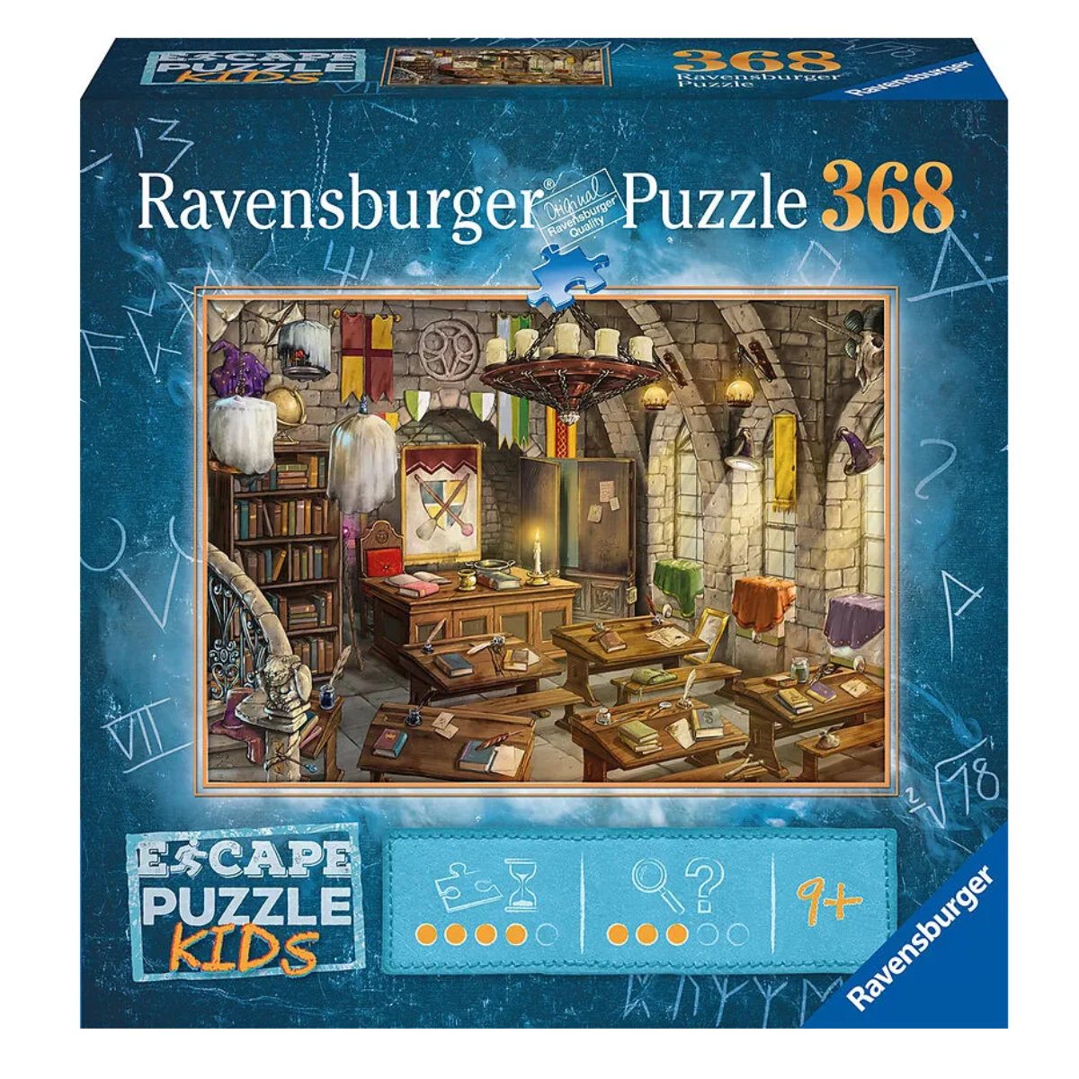 Ludibrium-Ravensburger Puzzle - Escape Puzzle Kids in der Zauberschule - 368 Teile