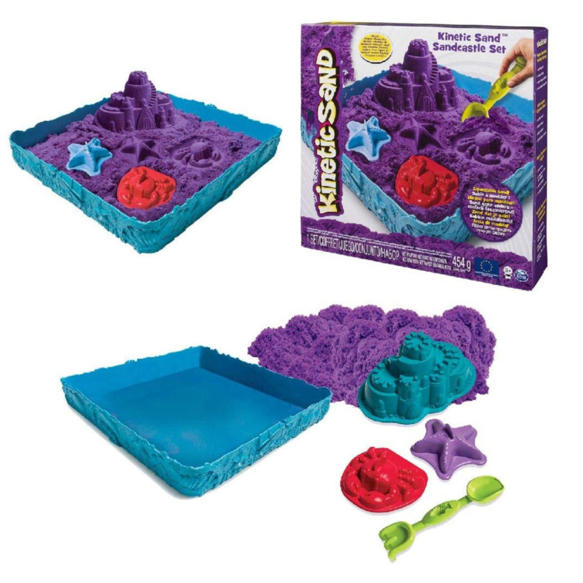 Spinmaster - Kinetic Sand Box Set 454 g inklusive Zubehör – Bild 4