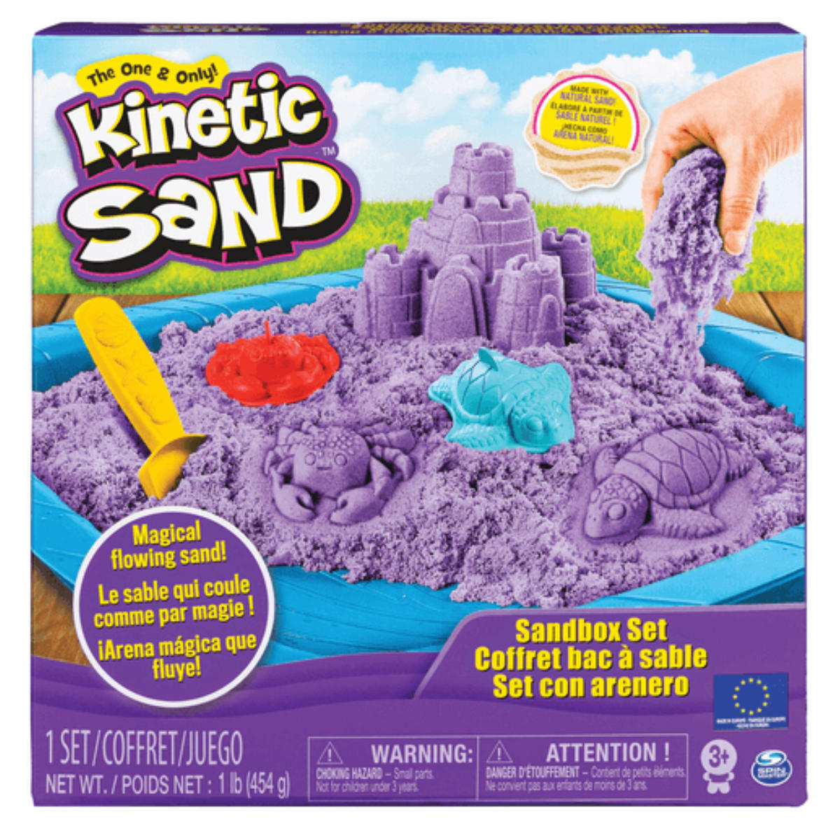 Ludibrium-Spinmaster - Kinetic Sand Box Set 454 g inklusive Zubehör