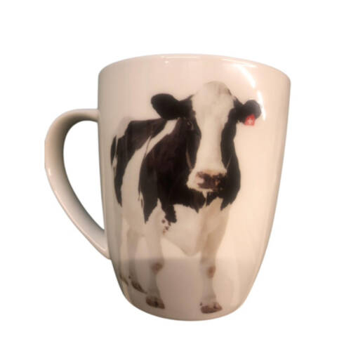 Tasse mit Kuhmotiv mit CH-Kreuz