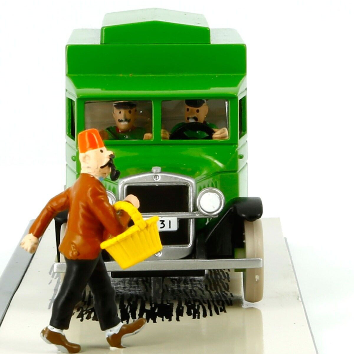 Ludibrium-Sammlerauto Tim und Struppi - der Gefängniswagen aus König Ottokars Zepter Nr. 5 1:43