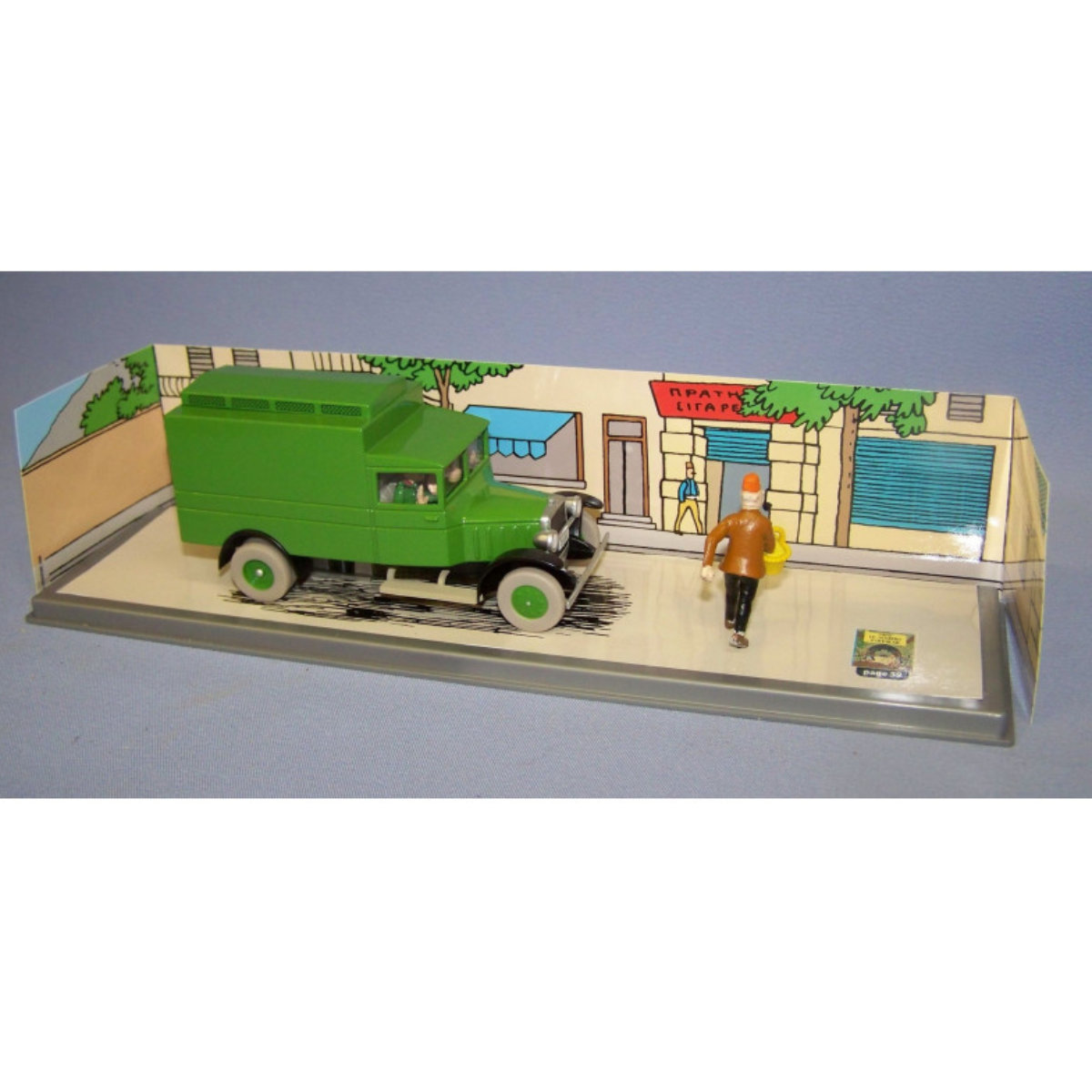 Sammlerauto Tim und Struppi - der Gefängniswagen aus König Ottokars Zepter Nr. 5 1:43/ Voiture de collection Tintin - la Voiture Cellulaire du Sceptre d'Ottokar No. 5 1:43 – Bild 4